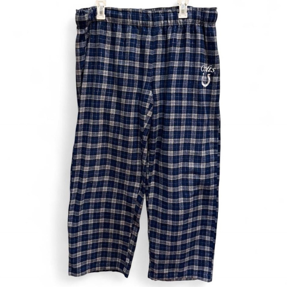 NFL colts Team Apparel Women's Blue Plaid Sleepwear